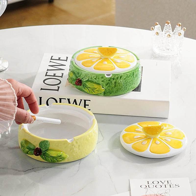 Cendrier Citron