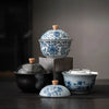 Cendrier En Porcelaine