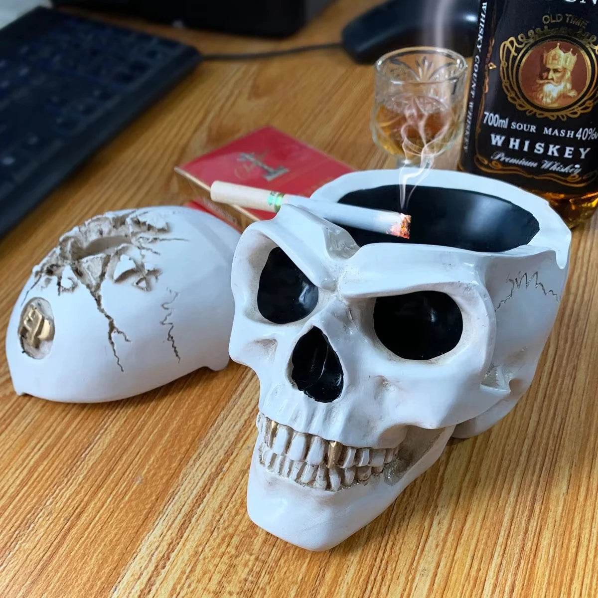 Cendrier Tete De Mort