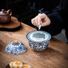 Cendrier En Porcelaine