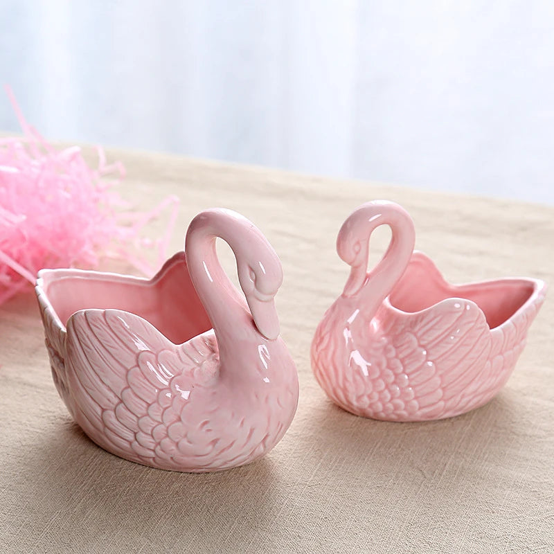 Cendrier Flamant Rose